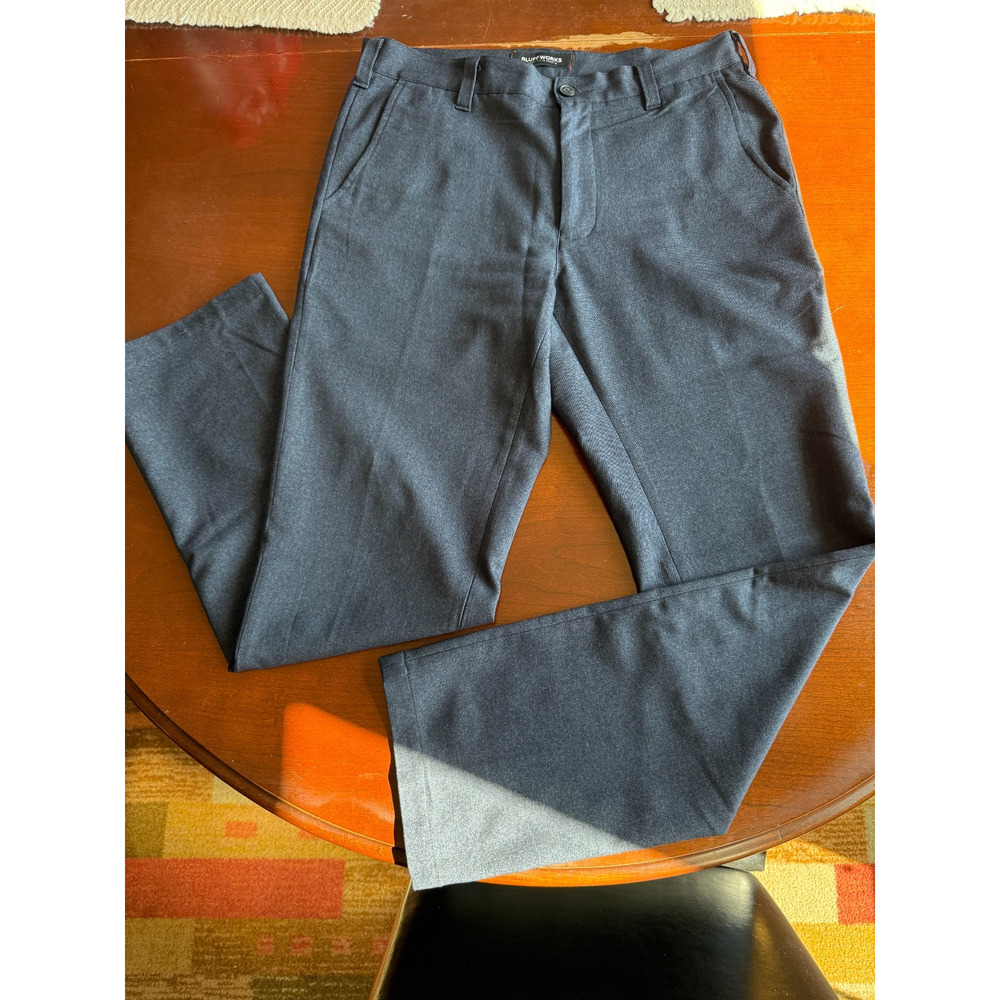 Bluffworks Gramercy Pants - Regular Fit - Blue Hour 32X32